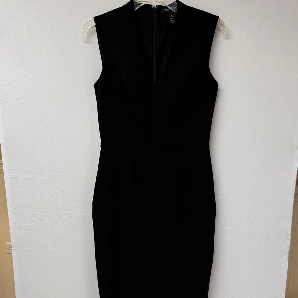 White House Black Market Sleeveless Dress Black Size 4